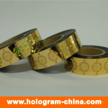 Anti-Counterfeiting Goldsicherheits-Hologramm-Heißfolienprägen